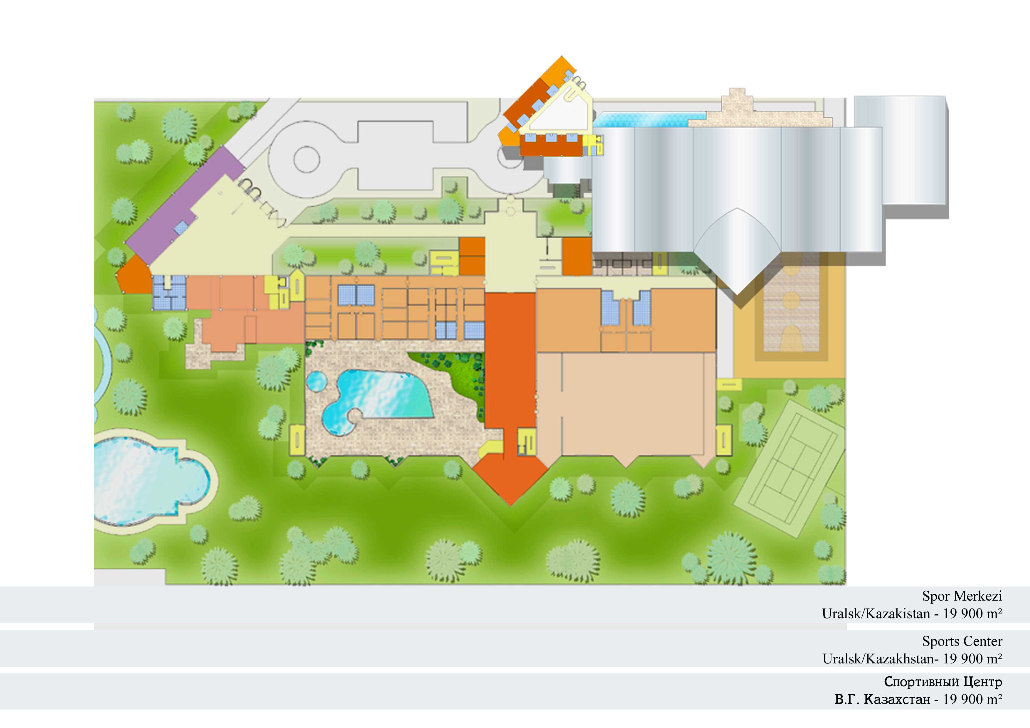 uralsk Kazakistan spor merkezi